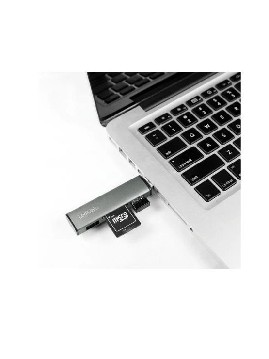 ადაპტერი: Logilink UA0394 USB 3.2 Gen2 2-port Hub with Card Readers
