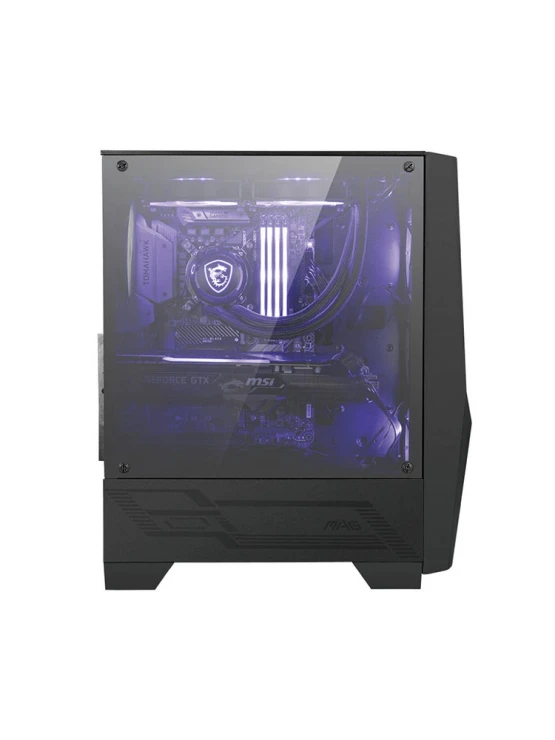 ქეისი: MSI MAG FORGE 100M 1x120mm/2x120mm RGB Fans Mid-Tower