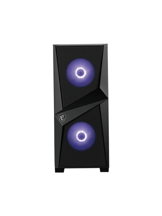 ქეისი: MSI MAG FORGE 100M 1x120mm/2x120mm RGB Fans Mid-Tower