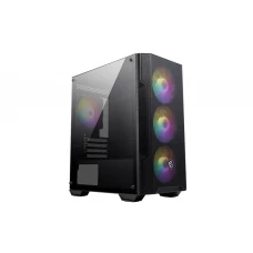 ქეისი: MSI MAG FORGE M100A 4x120mm Auto-RGB Fans Micro ATX Tower Black