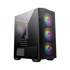 ქეისი: MSI MAG FORGE M100R 4x120mm ARGB Fans Micro ATX Tower Black