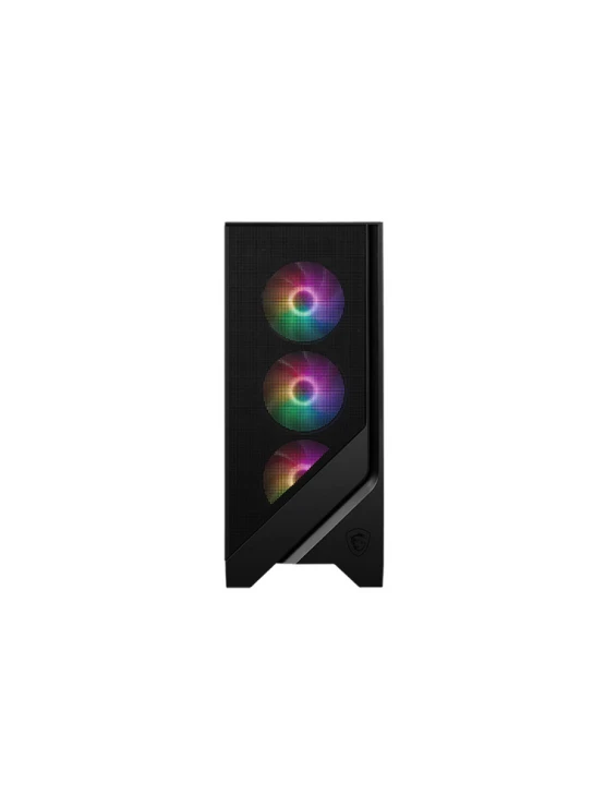 ქეისი: MSI MAG FORGE 120A AIRFLOW 6x120mm Auto-RGB Fans Mid Tower Black