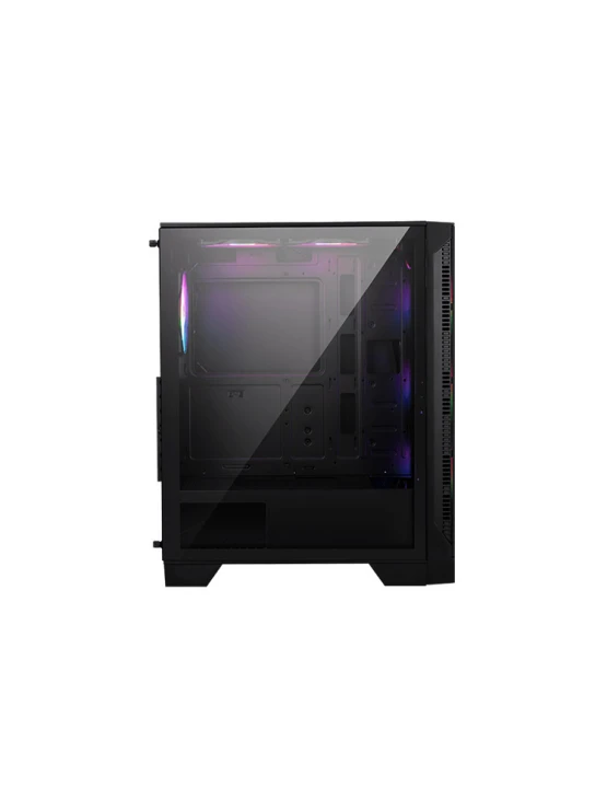 ქეისი: MSI MAG FORGE 120A AIRFLOW 6x120mm Auto-RGB Fans Mid Tower Black
