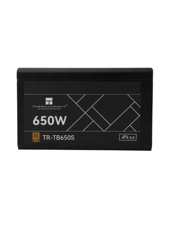 კვების ბლოკი: THERMALRIGHT 650W 80 Plus Bronze PSU - TR-TB650S