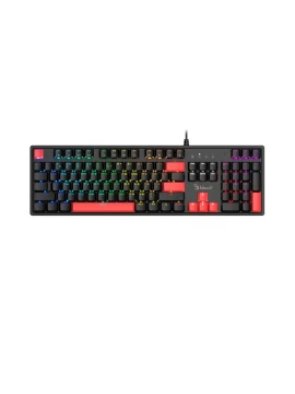 კლავიატურა: A4Tech Bloody S520N Mechanical Red Plus Switch RGB Gaming Keyboard Fire Black