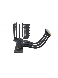 ვიდეო დაფის სამაგრი: Asiahorse PCIE5.0 -A- BLACK 90 + Bracket