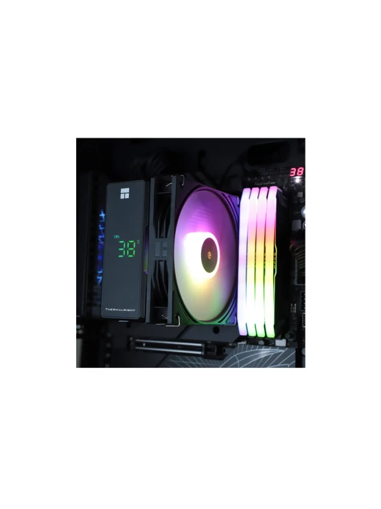 ქულერი: THERMALRIGHT Assassin X 120 R Digital ARGB BLACK CPU Universal Cooler