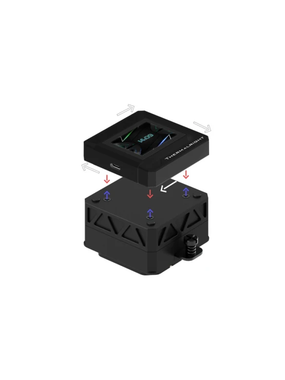 ქულერი: THERMALRIGHT Frozen Warframe 360 SE ARGB BLACK CPU Universal Cooler