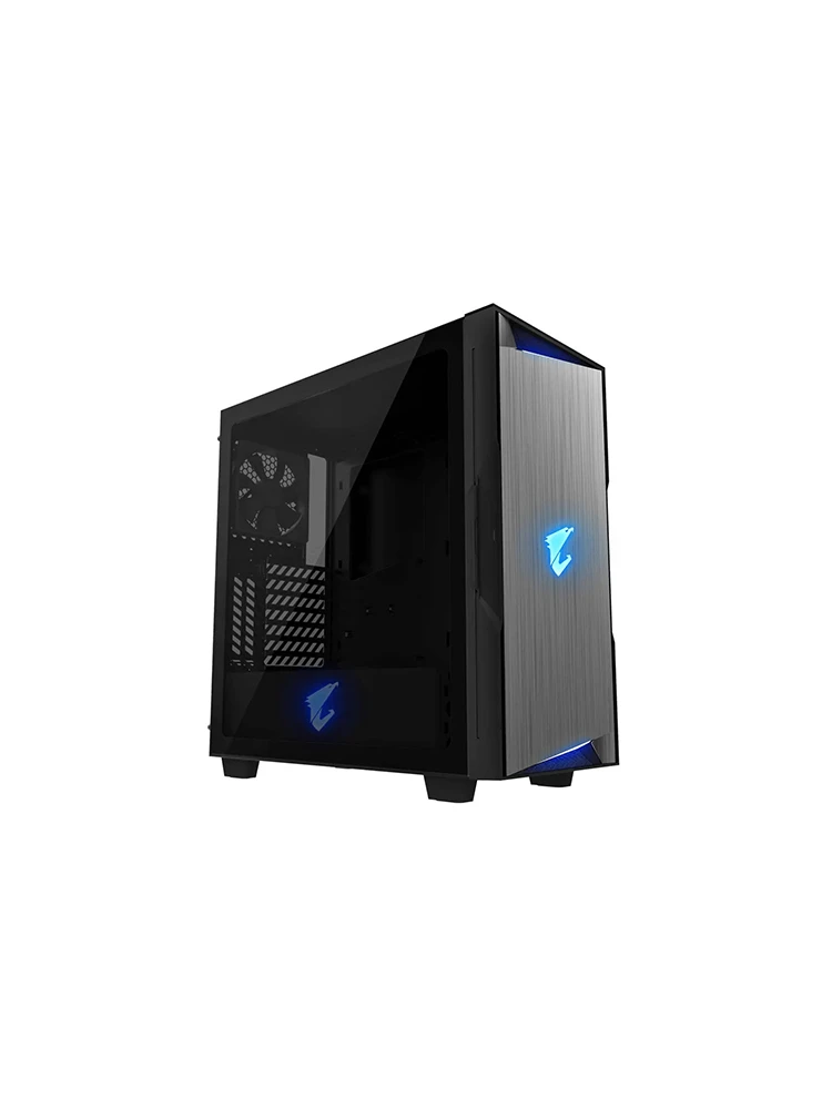 ქეისი: Gigabyte AORUS C300 GLASS 2x120mm Fans Mid Tower Black