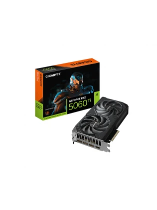 ვიდეო დაფა: Gigabyte GeForce RTX5060 Ti WINDFORCE 8GB 128-Bit GDDR7 - GV-N506TWF2-8GD