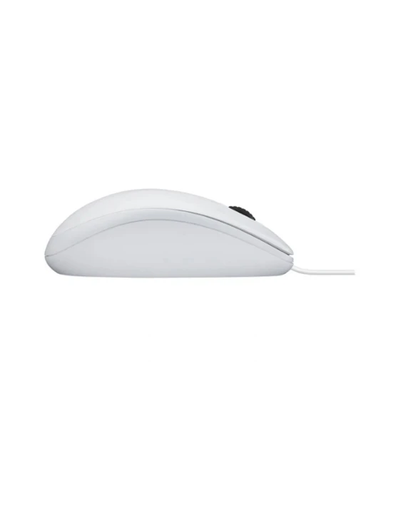 მაუსი: Logitech B100 Optical USB Mouse White - 910-003360