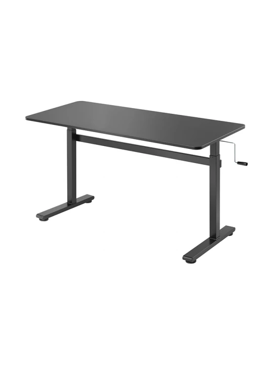 მაგიდა: Vertex VX-MSSD-02B Affordable Manual Sit-Stand Desk Black