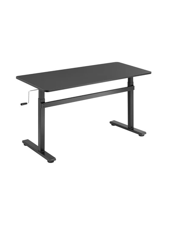 მაგიდა: Vertex VX-MSSD-02B Affordable Manual Sit-Stand Desk Black