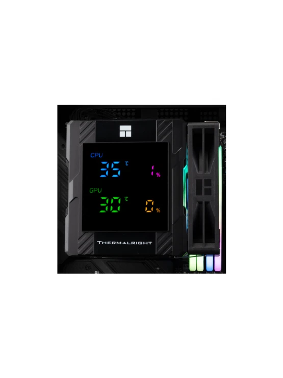 ქულერი: THERMALRIGHT Peerless Assassin 120 Digital ARGB BLACK CPU Universal Cooler