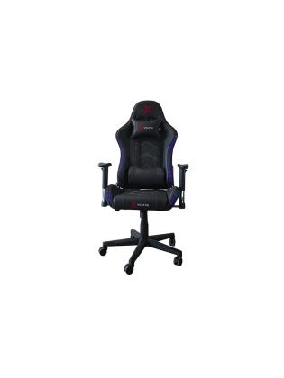 გეიმერული სავარძელი: Vertex Illidan Gaming Chair RGB Black PU