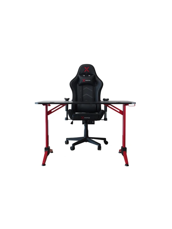 გეიმერული სავარძელი: Vertex Illidan Gaming Chair RGB Black PU
