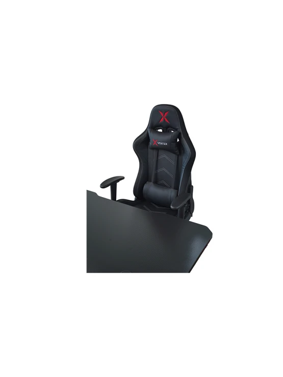 გეიმერული სავარძელი: Vertex Illidan Gaming Chair RGB Black PU