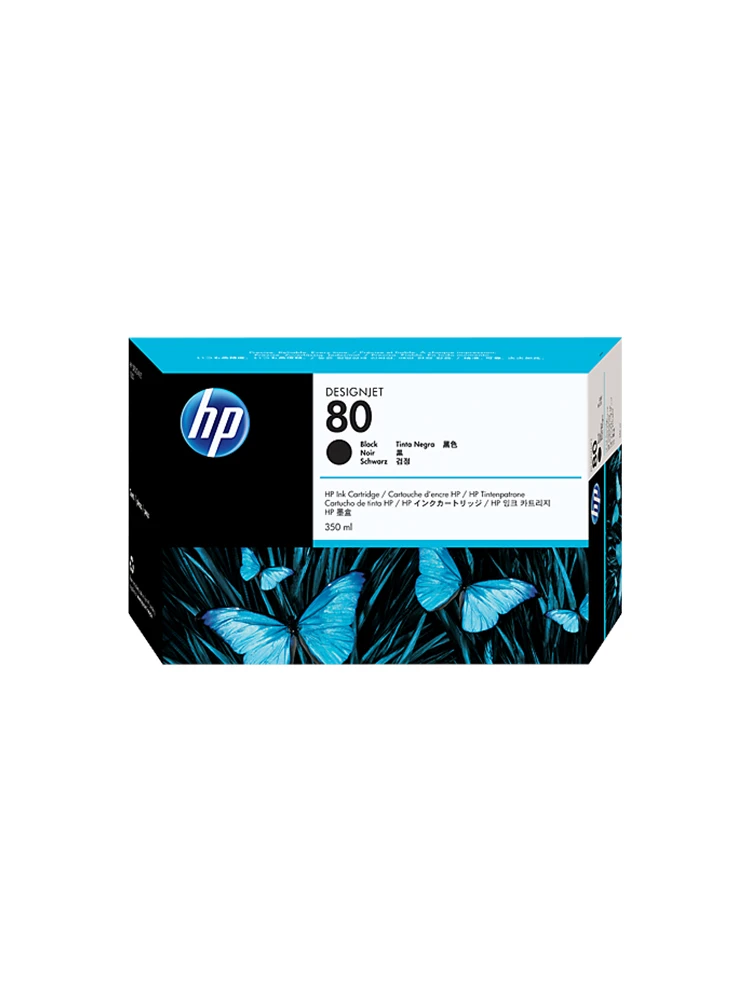 კარტრიჯი: HP 80 Black Original Ink Cartridge 350ml - C4871A
