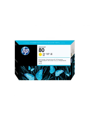 კარტრიჯი: HP 80 Yellow Original DesignJet Ink Cartridge 175ml - C4873A