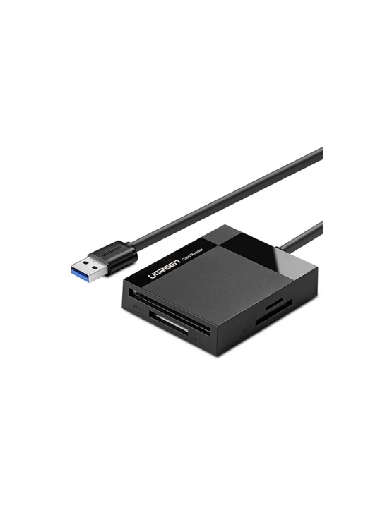 ბარათების წამკითხველი: UGREEN CR125 USB 3.0 All-in-One Card Reader 1M - 30333