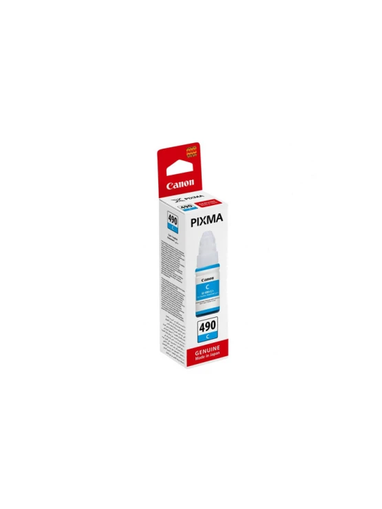 მელანი: Canon BJ/GI-490 Cyan Original Cartridge - 0664C001AB