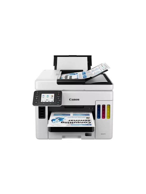 პრინტერი: Canon MAXIFY GX7040 Color Inkjet Printer Wi-Fi White - 4471C009AA
