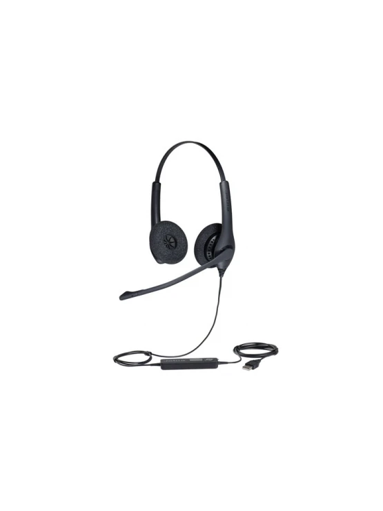 ყურსასმენი: Jabra Biz 1500 USB Duo Black - 1559-0159