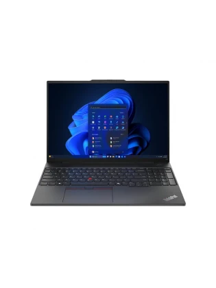 ნოუთბუქი: Lenovo ThinkPad E16 Gen 2 16" WUXGA Intel Ultra 7 155H 16GB 512GB SSD Alumin - 21MA005DGX