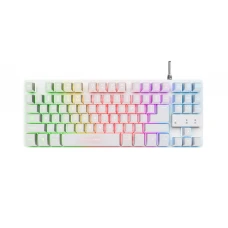 კლავიატურა: Trust GXT 833W Thado TKL Illuminated Keyboard White - 24737
