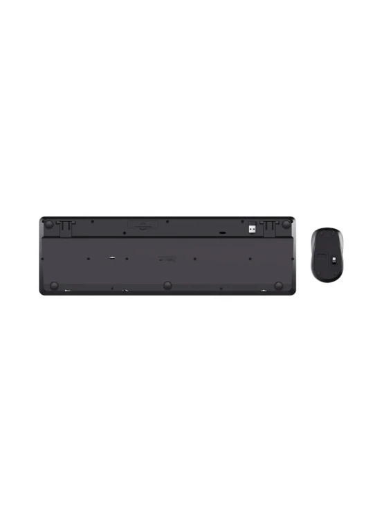 კლავიატურა-მაუსი: Trust Ody II Silent Wireless Keyboard & Mouse set Black - 25018