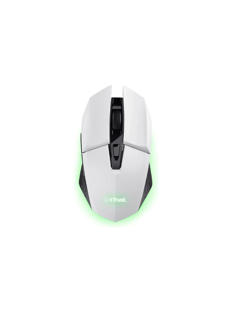 მაუსი: Trust GXT 110W Felox Wireless Gaming Mouse White - 25069
