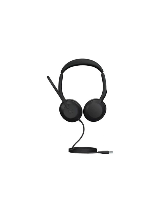 ყურსასმენი: Jabra Evolve2 50 USB-A MS Stereo Headset Black - 25089-999-999