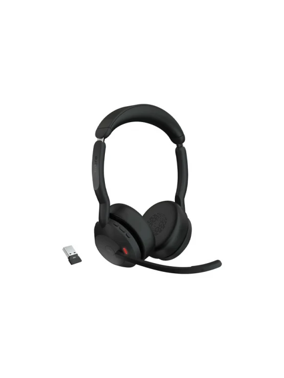 ყურსასმენი: Jabra Evolve2 55 Link380a MS Stereo Black - 25599-999-999