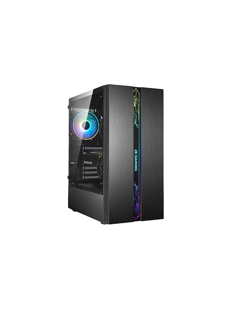 ქეისი: 2E RUNA G2107 MidT 2xUSB 2.0 USB3.0 1x120mm Black - 2E-G2107