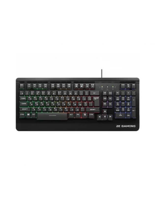კლავიატურა: 2Е KG320 Gaming Keyboard With Led Backlight Black - 2E-KG320UB