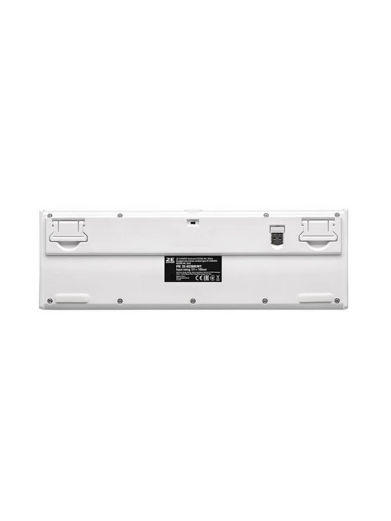 კლავიატურა: 2E KG360 RGB Gaming Wireless Keyboard White - 2E-KG360UWT