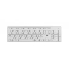 კლავიატურა: 2E KS260 Membrane Wireless Keyboard White - 2E-KS260WWH_UA