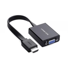 ადაპტერი: UGREEN MM103 HDMI to VGA Converter 25cm Black - 40248