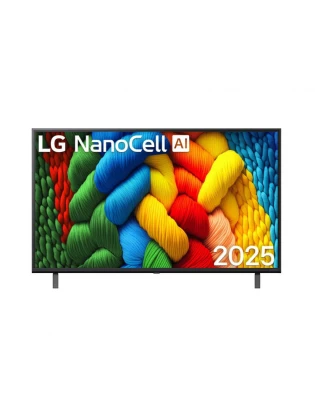 ტელევიზორი: LG 43NANO80A6B.AMCN 43" 4K UHD Smart TV HDR 10 Wi-Fi Black