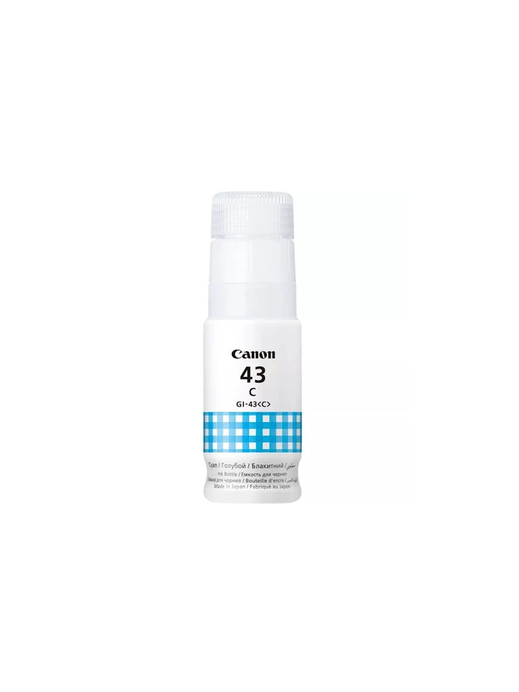 მელანი: Canon GI-43C Cyan Ink Bottle Original - 4672C001AA