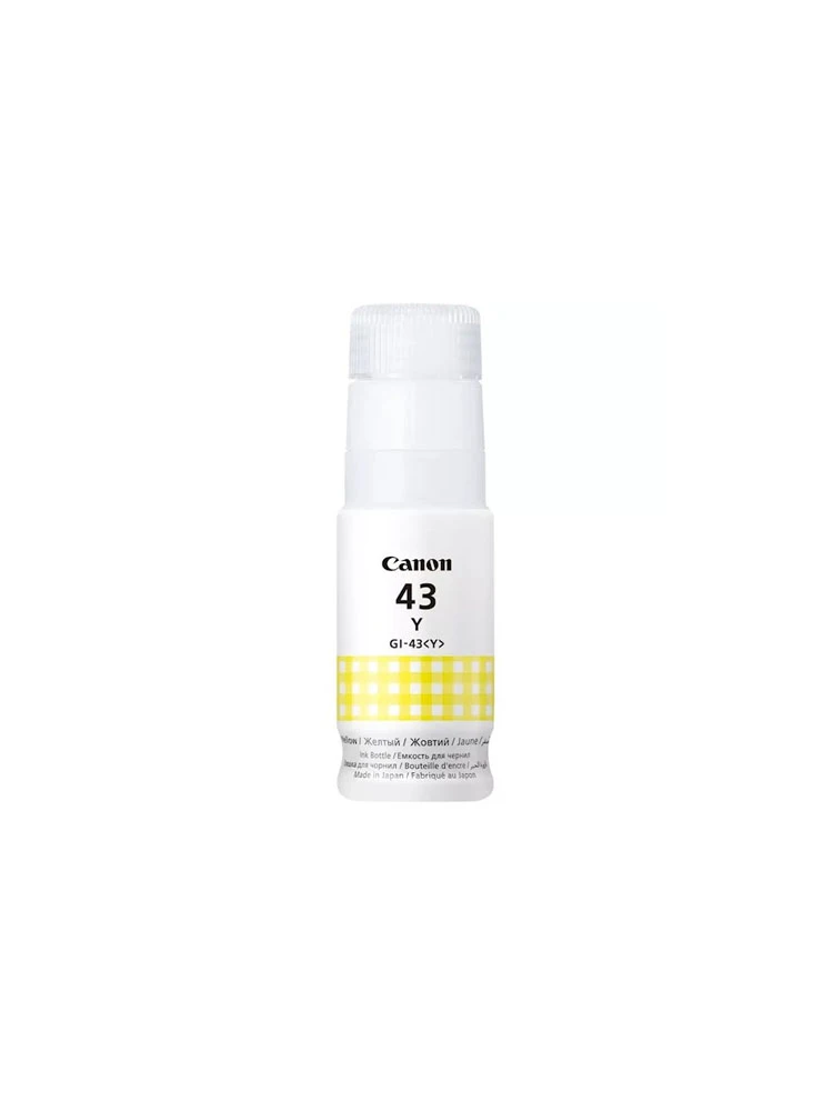 მელანი: Canon GI-43Y Yellow Ink Bottle Original - 4689C001AA
