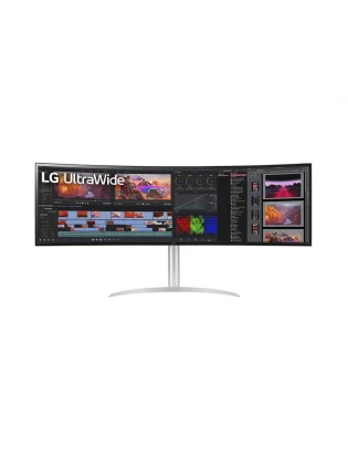 მონიტორი: LG 49WQ95C-W UltraWide 49" DQHD 144Hz 5ms 2xHDMI DP USB