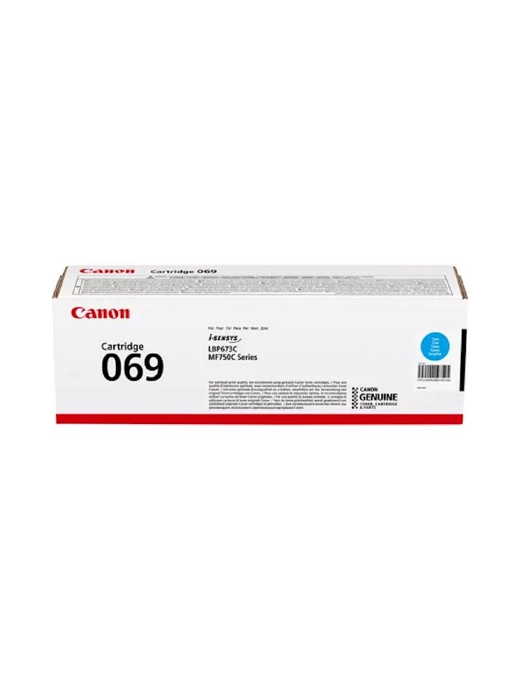 კარტრიჯი: Canon 069 Cyan Original Toner Cartridge - 5093C002AA