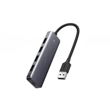 USB ჰაბი: UGREEN CM219 UGREEN USB 3.0 4 Ports USB Hub Gray