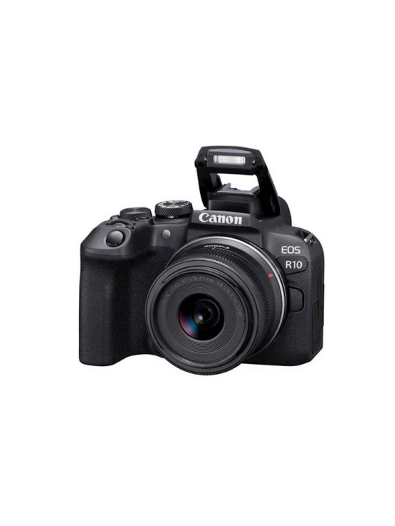 ფოტოაპარატი: Canon EOS R10 RF-S 18-45 IS STM Black - 5331C047AA