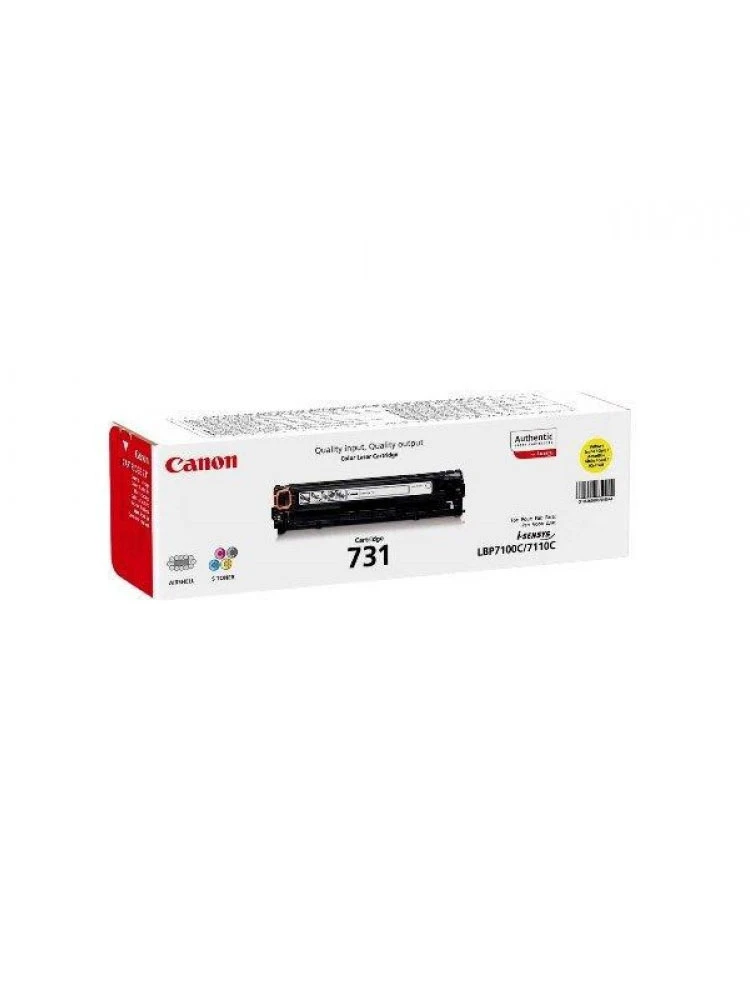 კარტრიჯი: Canon CRG-731 Yellow Original Toner Cartridge - 6269B002AA