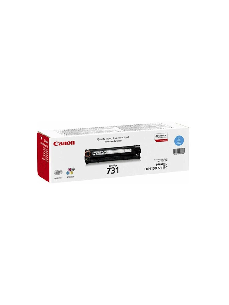 კარტრიჯი: Canon CRG-731 Cyan Original Toner Cartridge - 6271B002AA