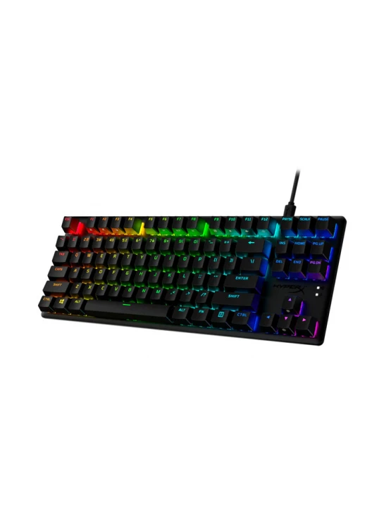 კლავიატურა: HyperX Alloy Origins Core PBT HX Red Mechanical Gaming Black - 639N7AA