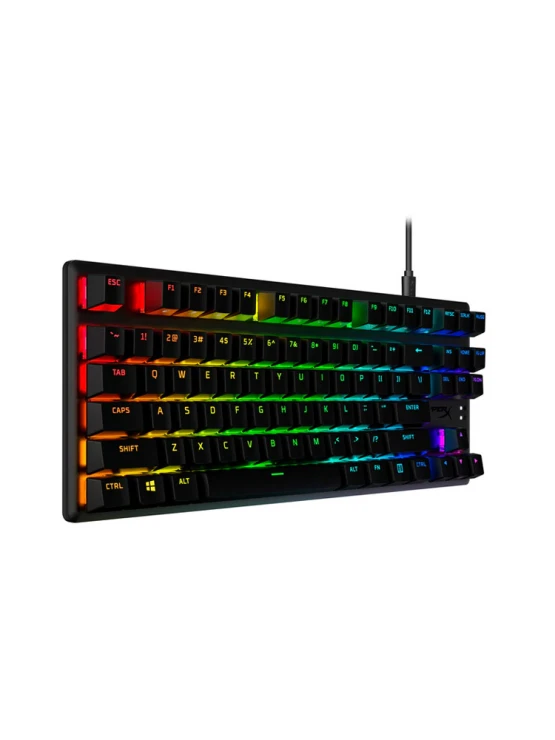 კლავიატურა: HyperX Alloy Origins Core PBT HX Red Mechanical Gaming Black - 639N7AA