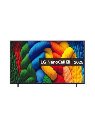 ტელევიზორი: LG 65NANO80A6B.AMCN 65" 4K UHD Smart TV HDR 10 WiFi Black